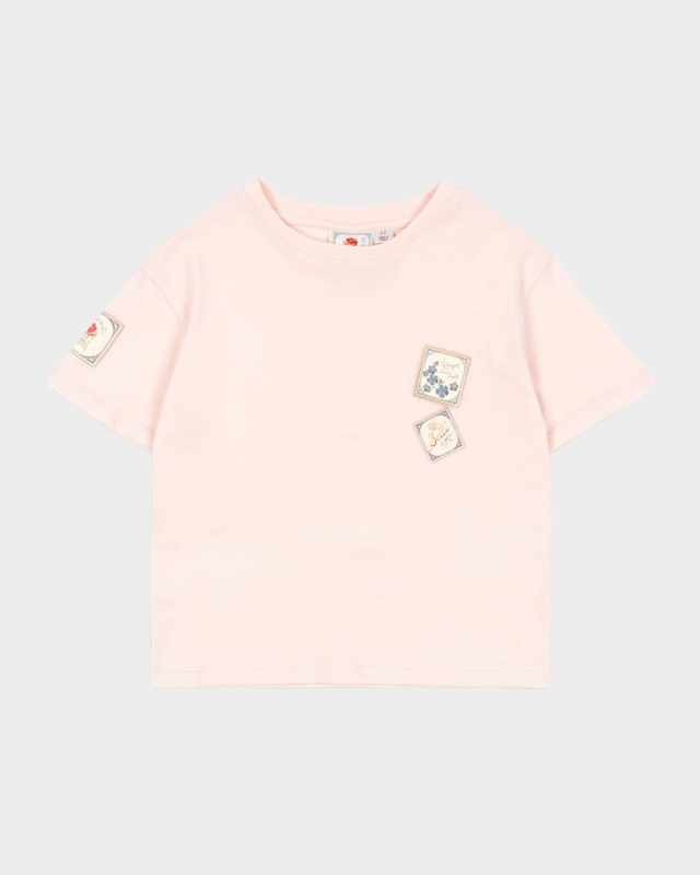 Rosie H-W x Girl's Letter-Print Cotton T-Shirt, Size 12M-8